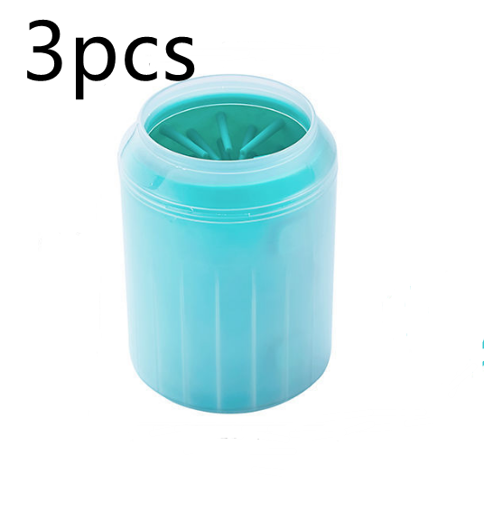 Pet Paw Cleaner with Soft Brush