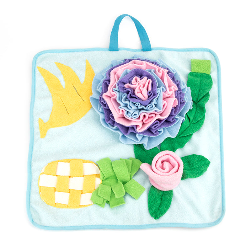 Pet Snuffle Mat For Dogs Sniff Mat Nosework Feeding Mat Slow Feeder Interactive Dog Puzzle Toys For Training And Stress Relief Encourages Na