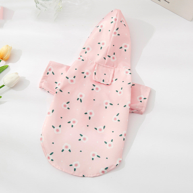 Fashionable Dog Raincoat