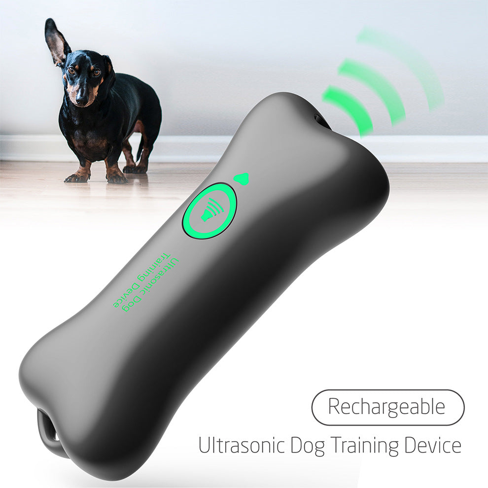 Portable Ultrasonic Anti-Bark Dog Repellent Trainer