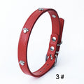 Pack Of 10 1.5 Leather Collars Dog Collars Pu Collars