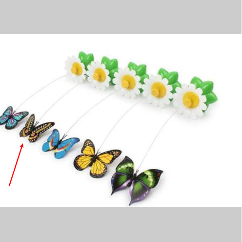 Electric Rotating Flower Butterfly And Bird Toy