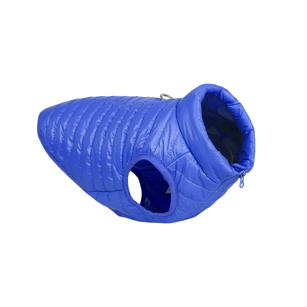 Autumn Winter Nylon Zipper Puppy Jacket
