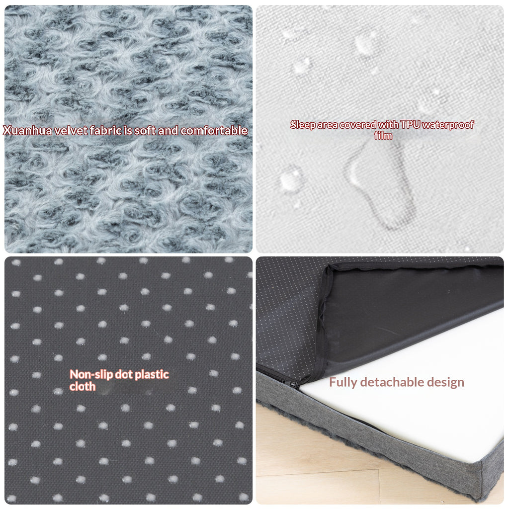 Four-Season Warm Dog Bed Mat