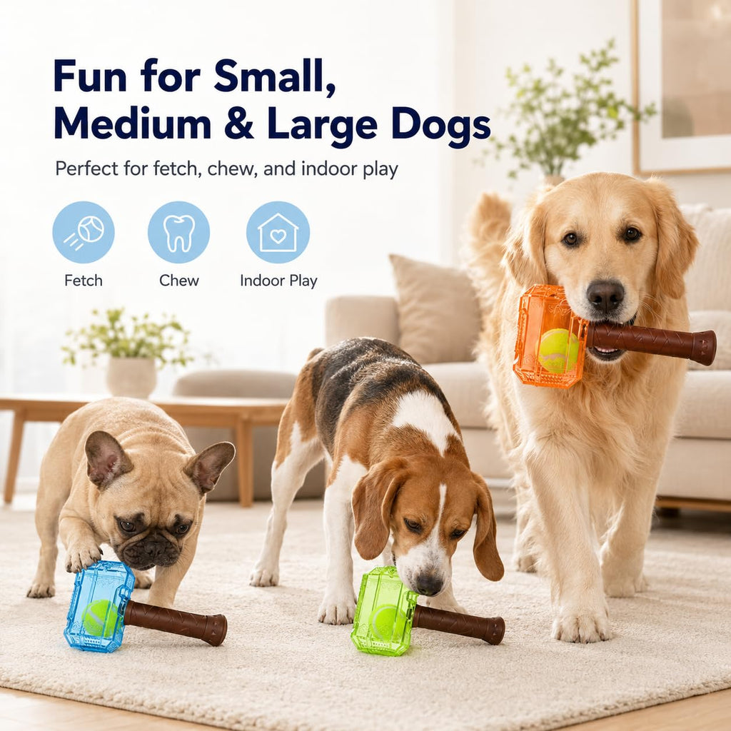 Tennis Ball Dog Chew Toy
