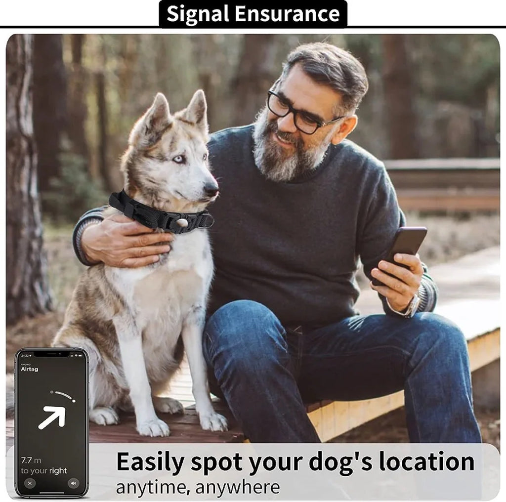 Waterproof Dog Collar with Protective Cover