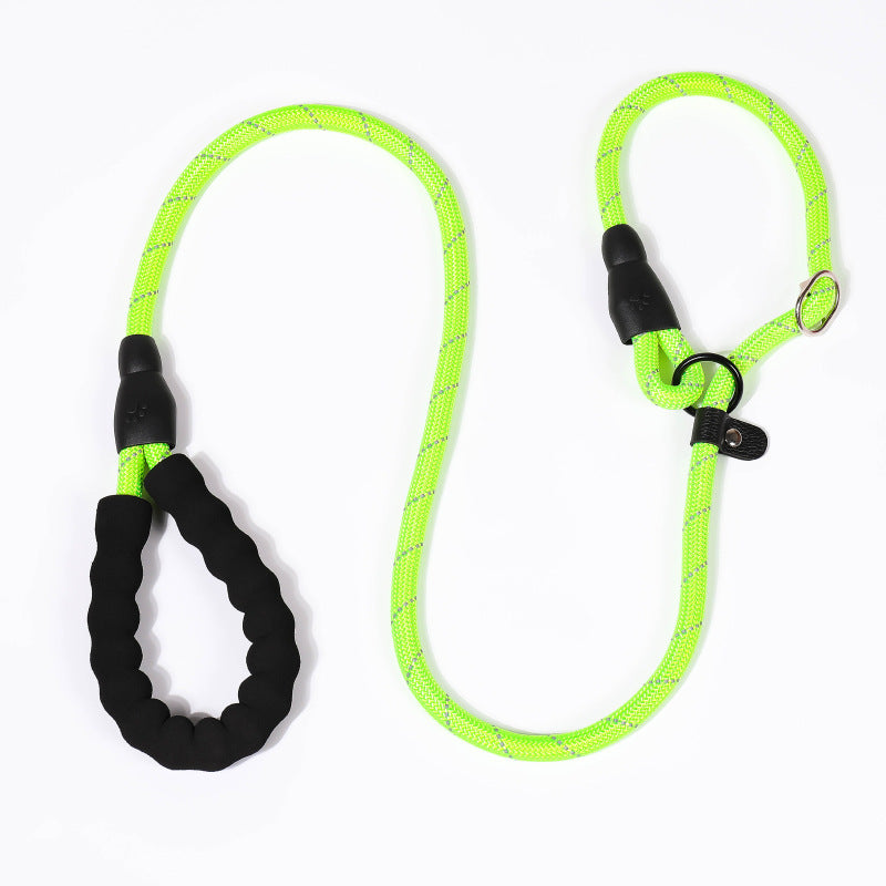 P Chain Pet Hand Holding Rope Reflective Silk Explosion-Proof Pet Traction
