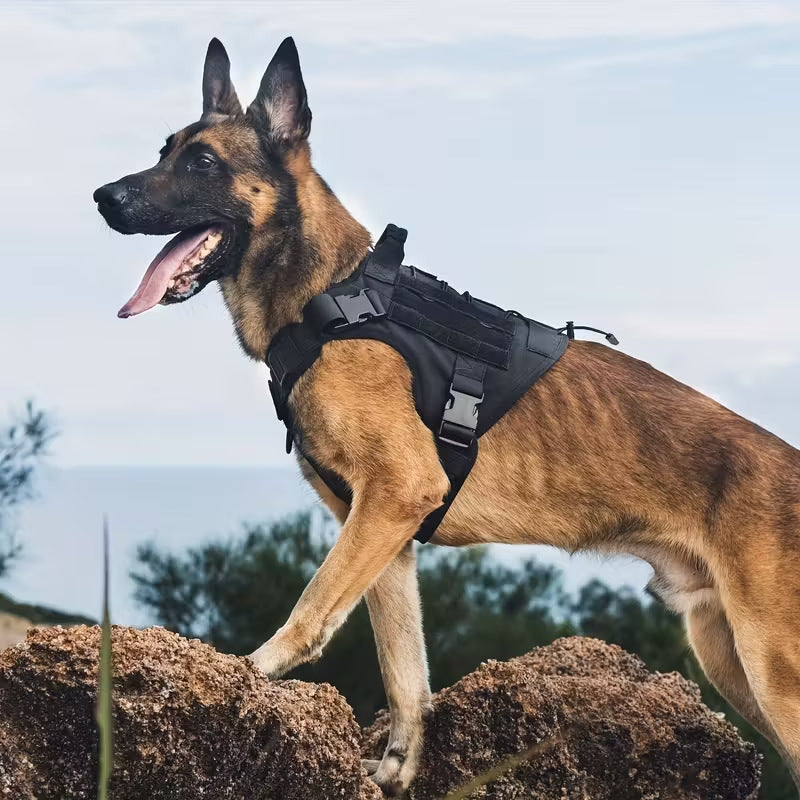 Tactical Handheld Dog Harness for Large Dogs