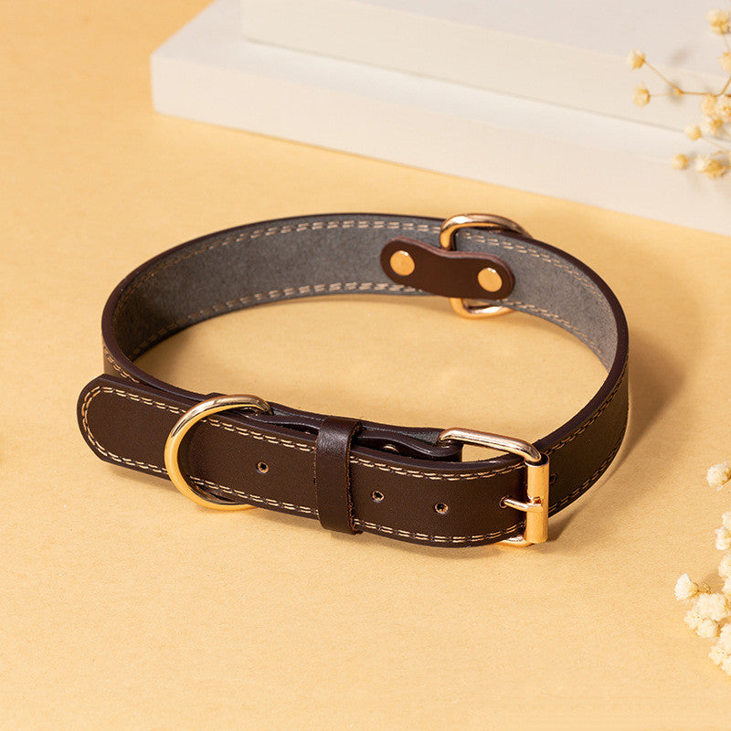 Pu Leather Collar Dog Collar