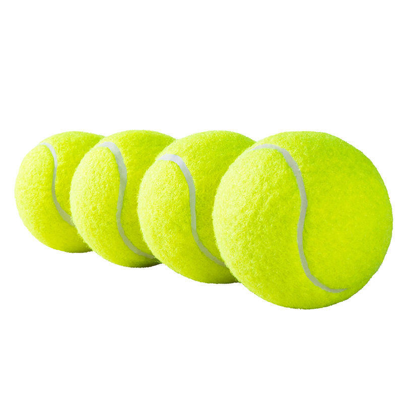Bite-Resistant Rubber Tennis Ball Dog Toy