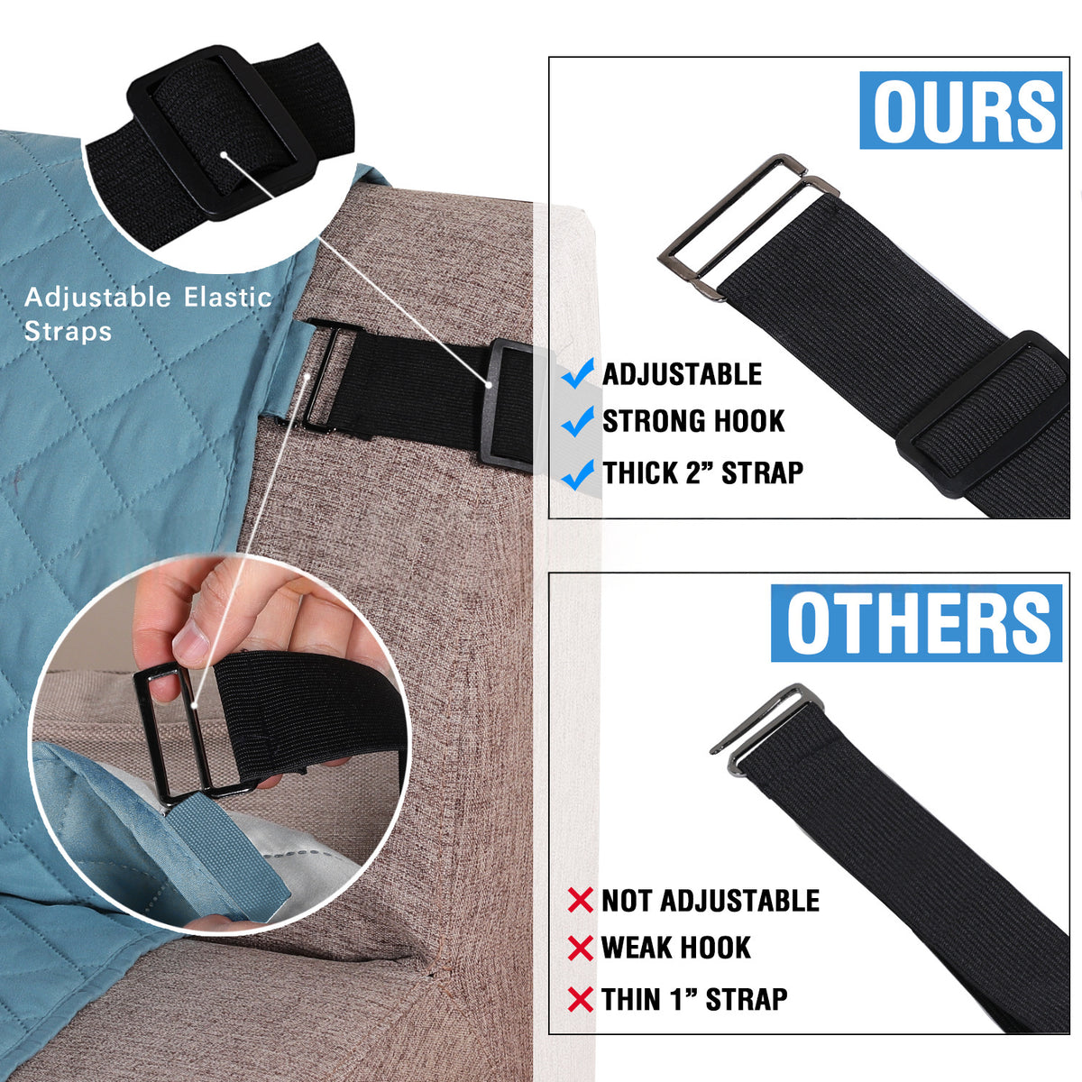 Waterproof Non-Slip Pet Sofa Cushion