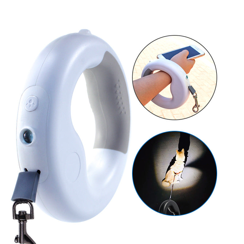 LED Automatic Retractable Dog Leash
