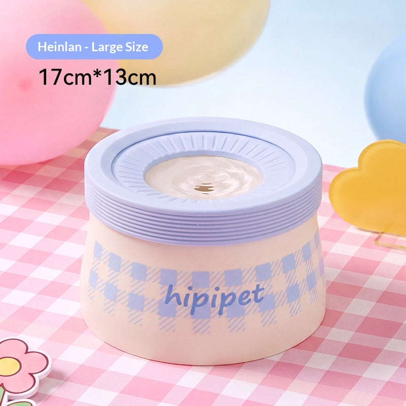 Large-Capacity Retro Pet Drinking Bowl
