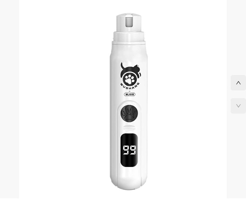 Electric Pet Nail Device With Power Display