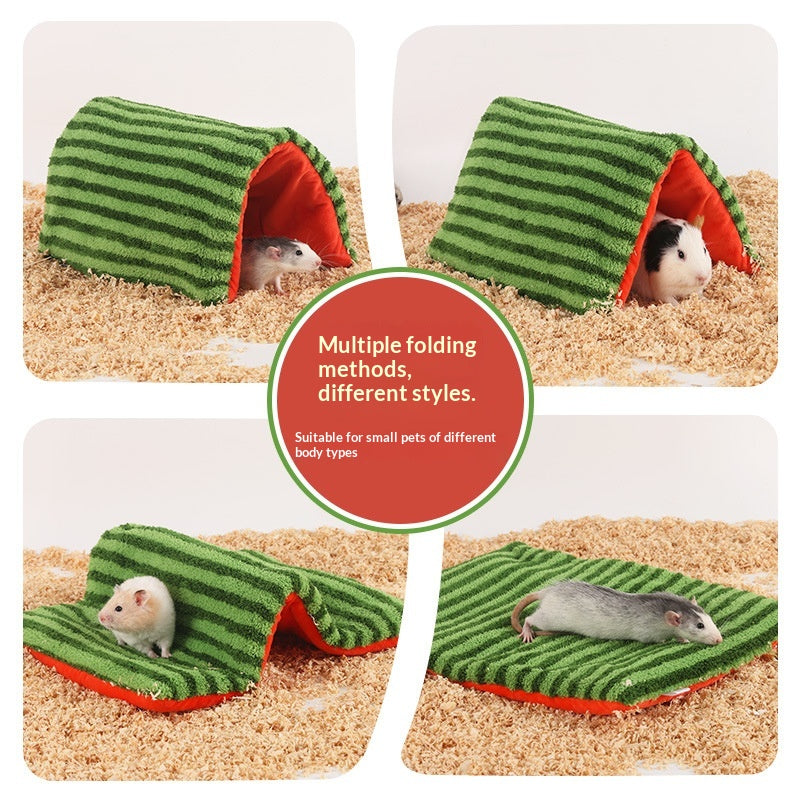 Pet Tunnel Bed Boredom-Busting Tassel Tunnel Foldable Toy