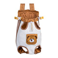 Portable Double-Shoulder Dog Bag With Chest Strap