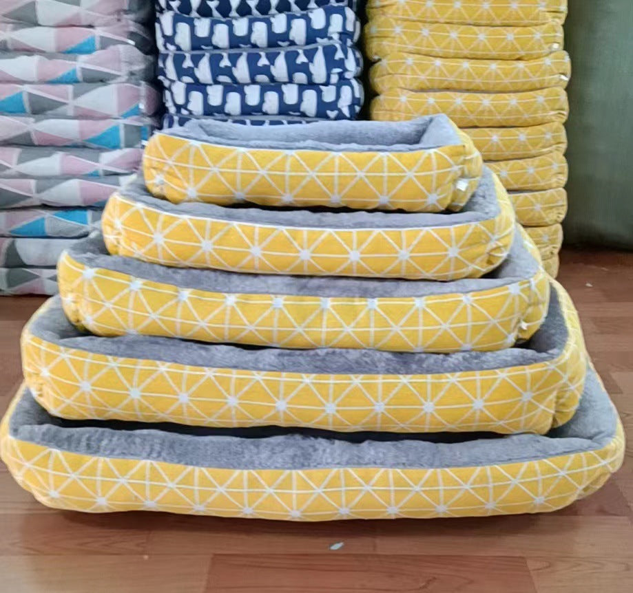 Linen Pet Bed Moisture-Proof