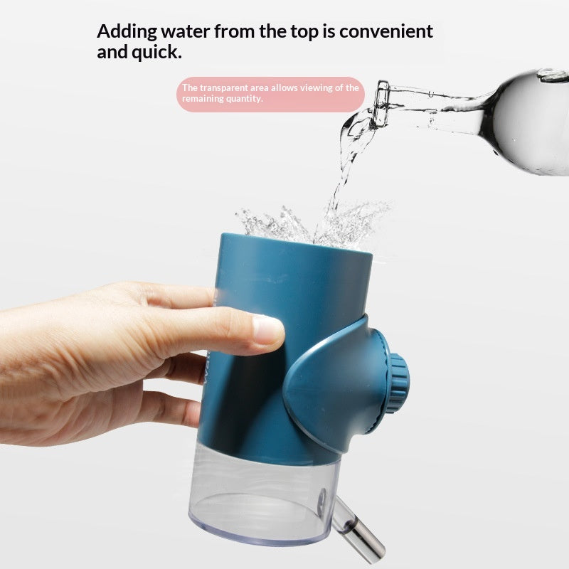 Hanging Cage Pet Water Bottle Dispenser