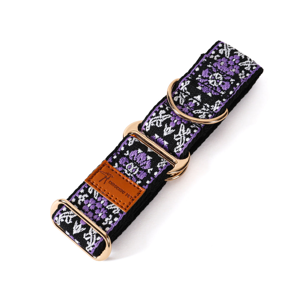 Ethnic-Style Adjustable Explosion-Proof Pet Collar
