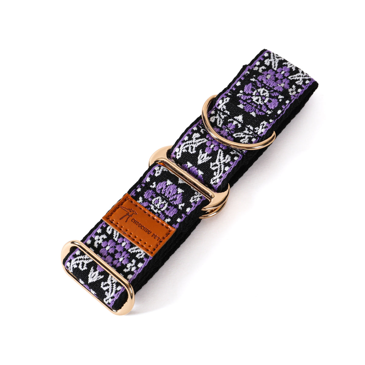 Ethnic-Style Adjustable Explosion-Proof Pet Collar