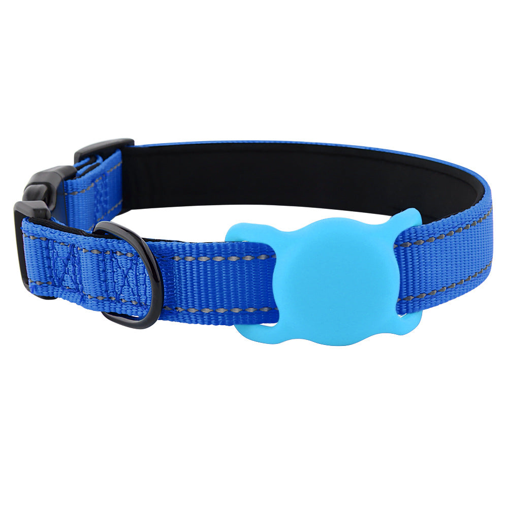Pet Collar With An Airtag Protective Case