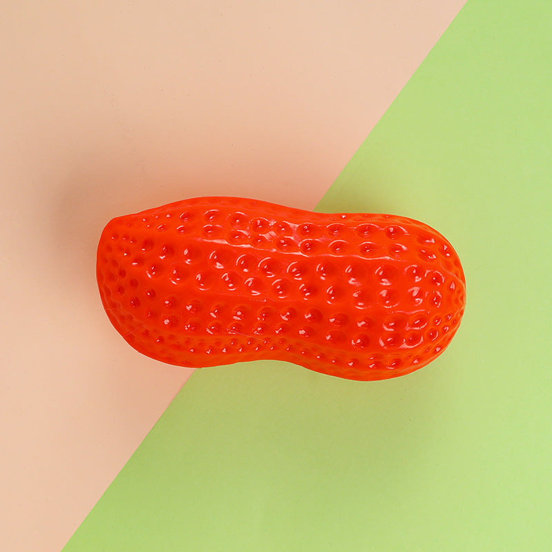 Pet Toy Tpr Peanut Bite Resistant Sound