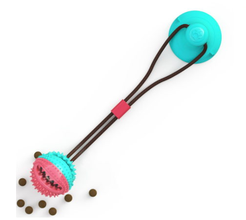 Suction Cup Dog Tug Chew Toy