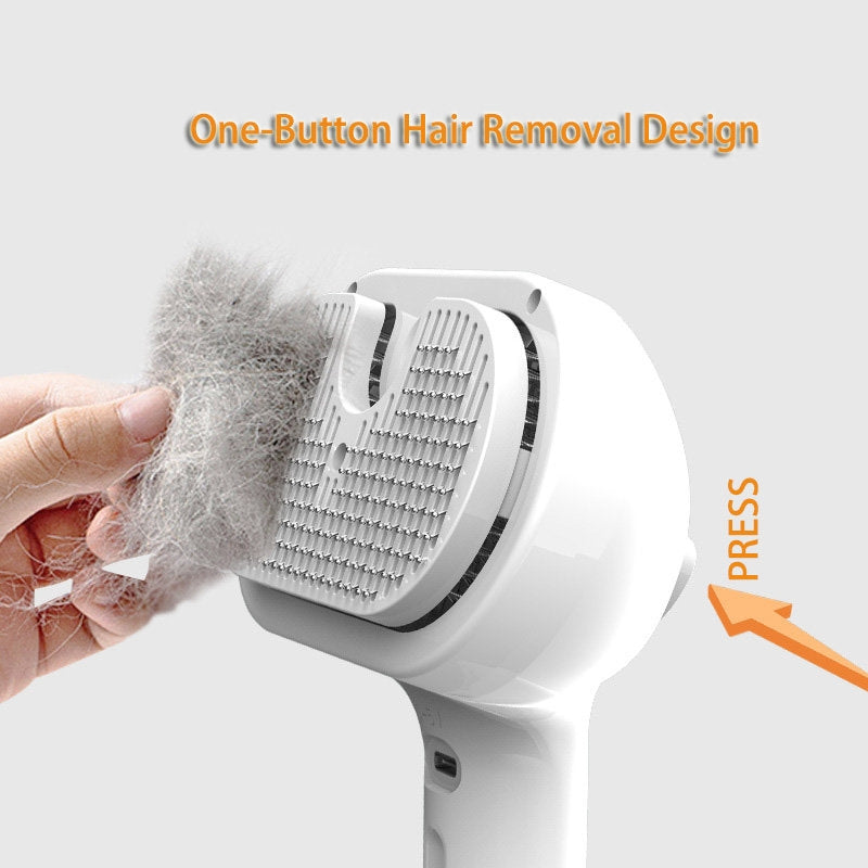 Self-Cleaning Pet Comb With Mist