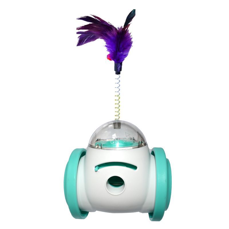Interactive Food-Dispensing Pet Car Toy