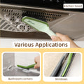 3 In 1 Detachable Household Pet Cleaning Brush Multifunctional Scrub Brush With Hard Bristle And Handle Ideal Crevice Grout Scrubber Brush F