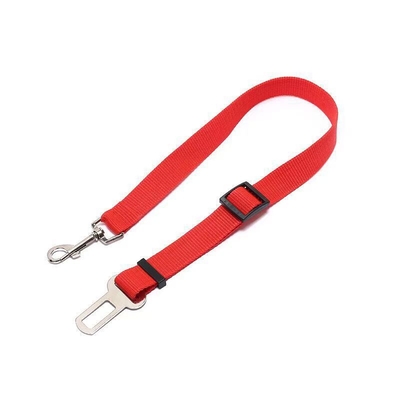 Adjustable Dog Car Seat Belt With Collar