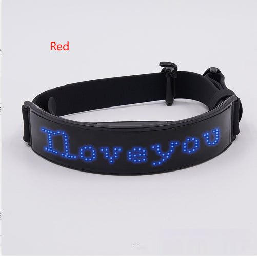 Led Display Collar Dog Harness