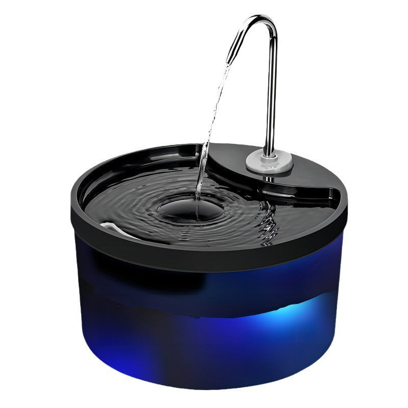 Smart Self-Circulating Filtered Pet Water Fountain That Operates Quietly