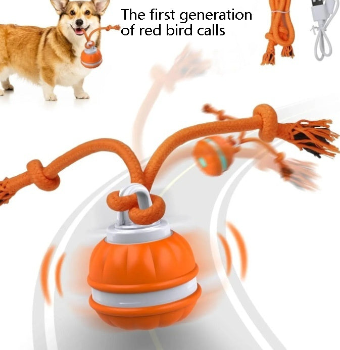 Rechargeable Interactive Rolling Dog Ball