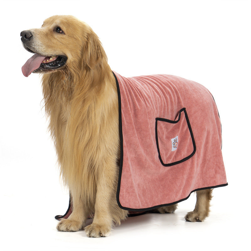 Super Absorbent Quick-Drying Dog Bath Towel