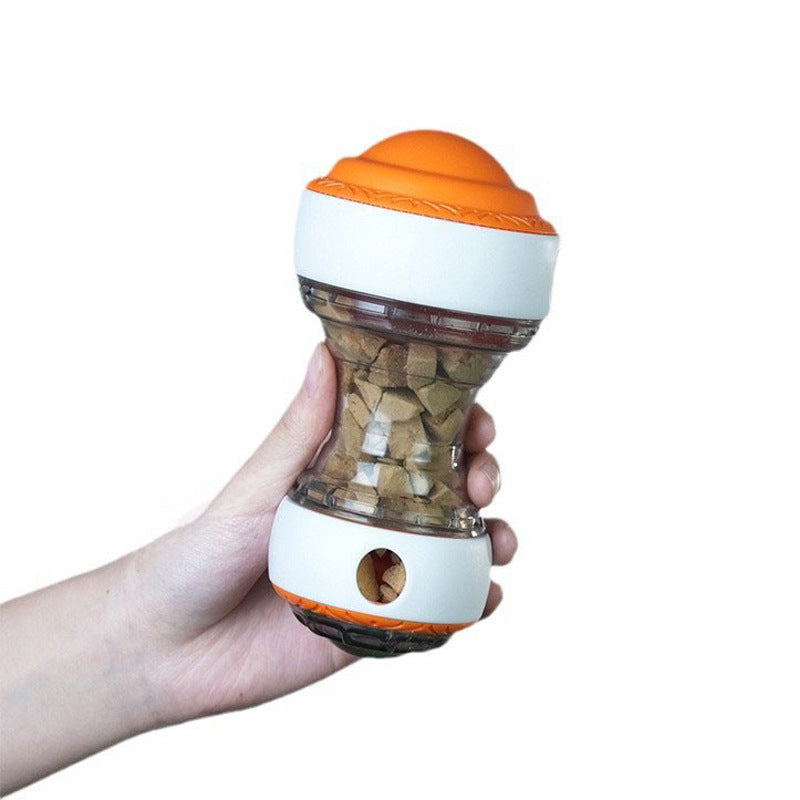 Rolling Treat-Dispensing Ball For Slow-Feeding Training Dog Toy For Slower Eating