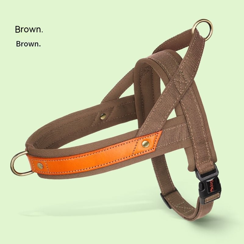 Dog'S Straps Dog Breast Collar Hand Holding Rope Vest-Style Jarre Aero Bull Dog Leash