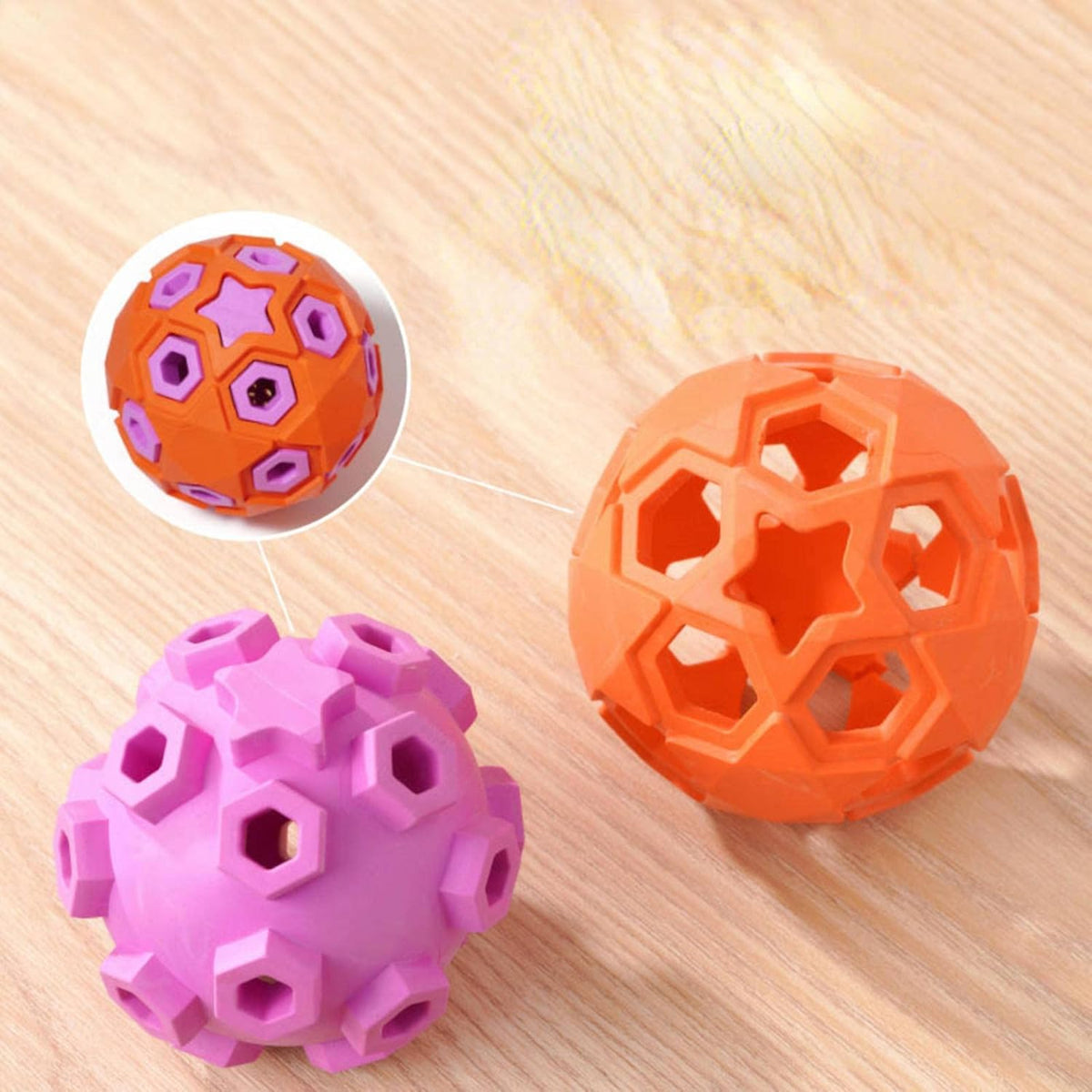 Dog Toy Bite-Resistant Anti-Stuffy Rugby Pet Big Dog Puppy Sound Tooth Cleaning Molar Toy