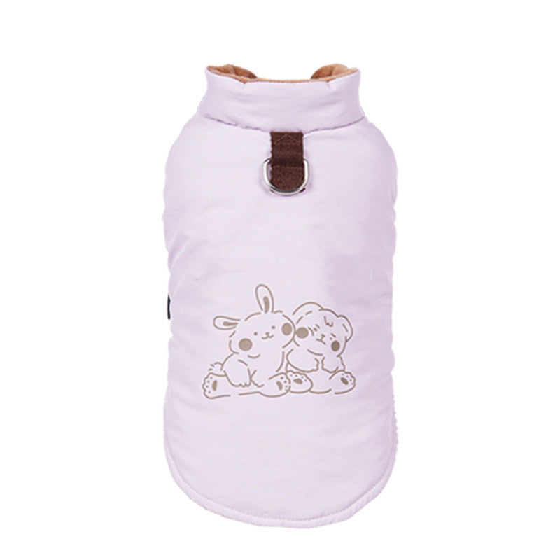 Autumn Winter Warm Dog Clothing