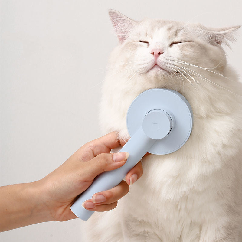 Round Handle Sticky Bead Pet Comb