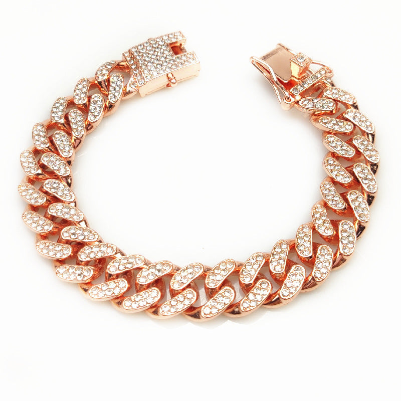 Hip Hop Alloy Pet Collar
