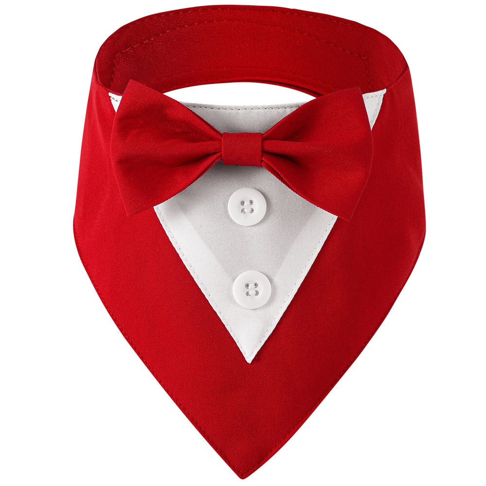 British-Style Dog Bib for Weddings