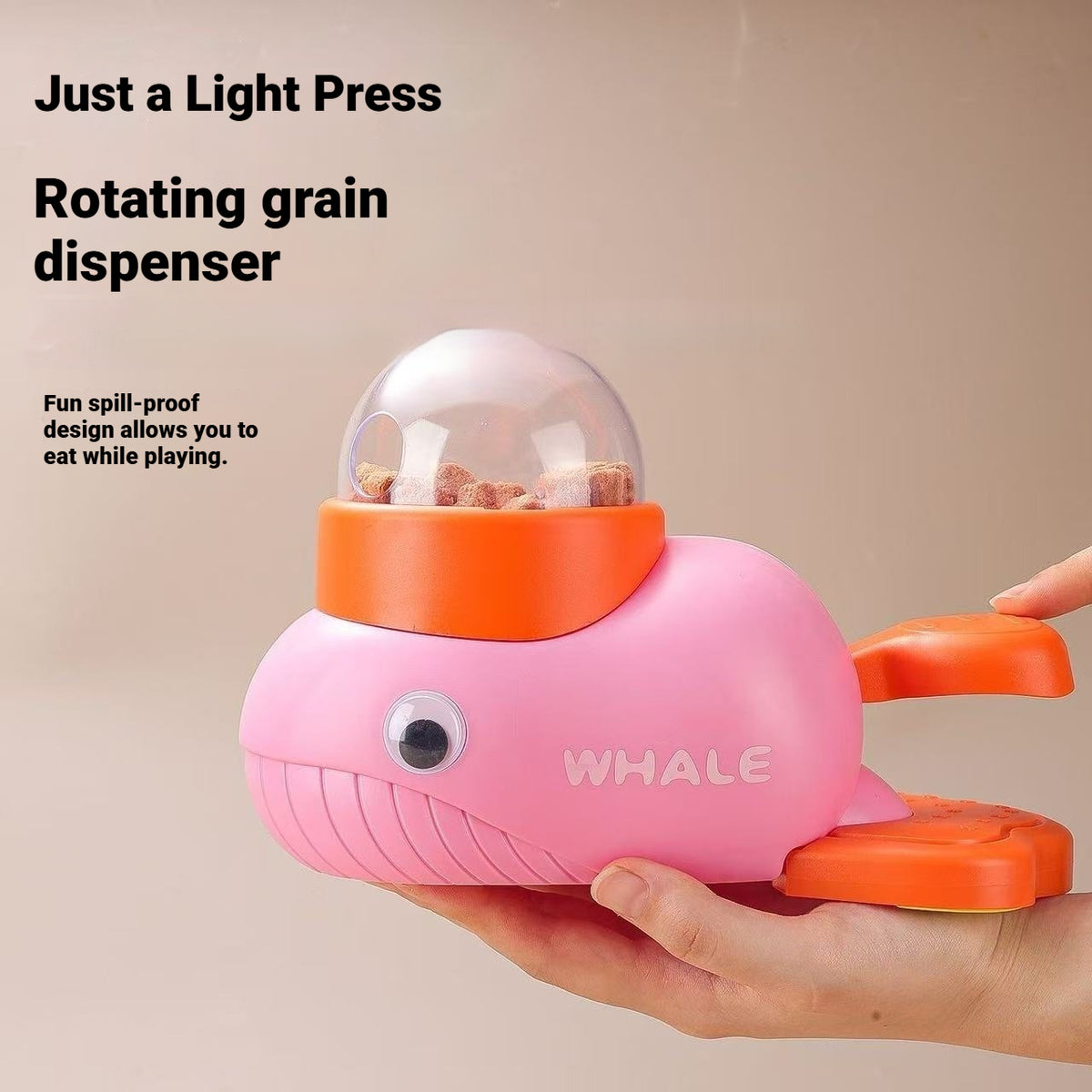 Cartoon Press Leakage Food Feeder Large Dog Relief Toys
