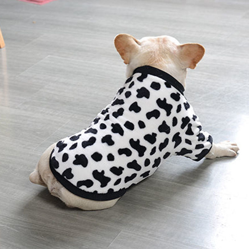 Fashion French Plush Dog Pajamas