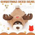 Plush Elk and Brown Bear Pet Toy
