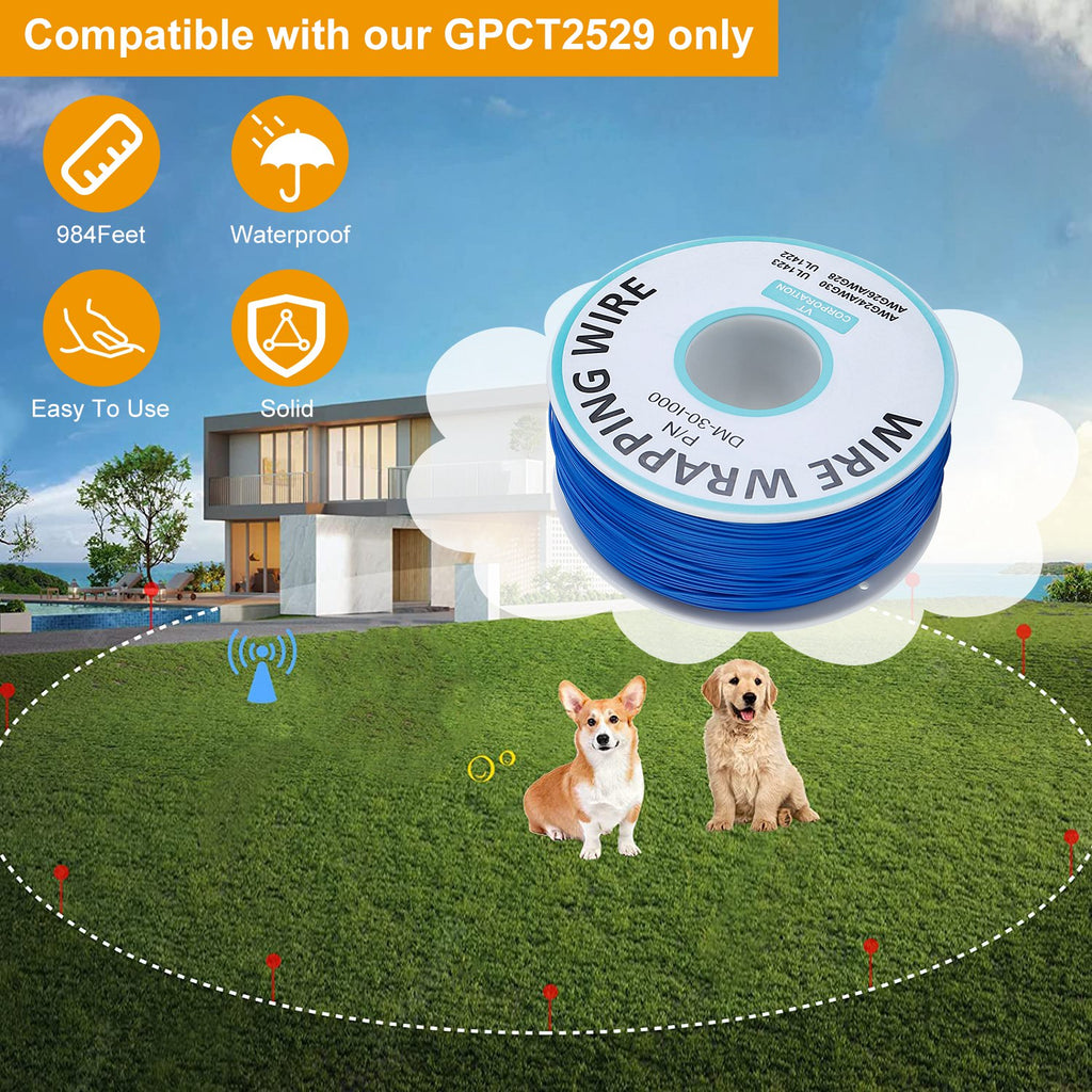 Electric Dog Fence System with Collar