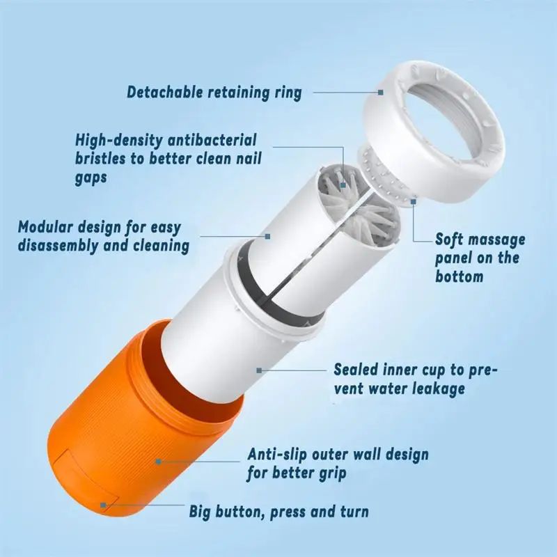 Semi-Automatic Pet Foot Wash Cup