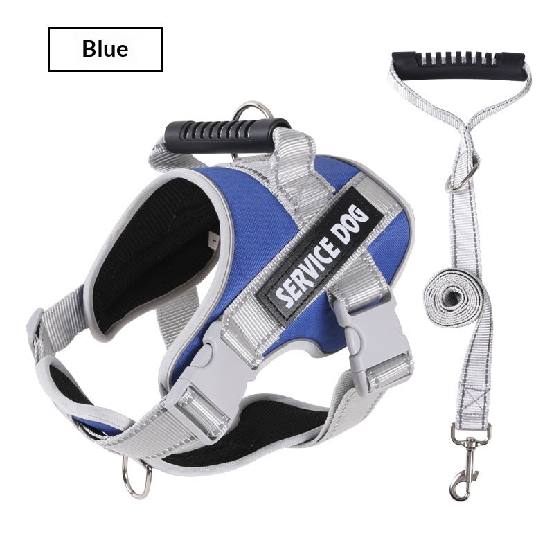 Vest-Style Nylon Harness for Medium and Large Dogs