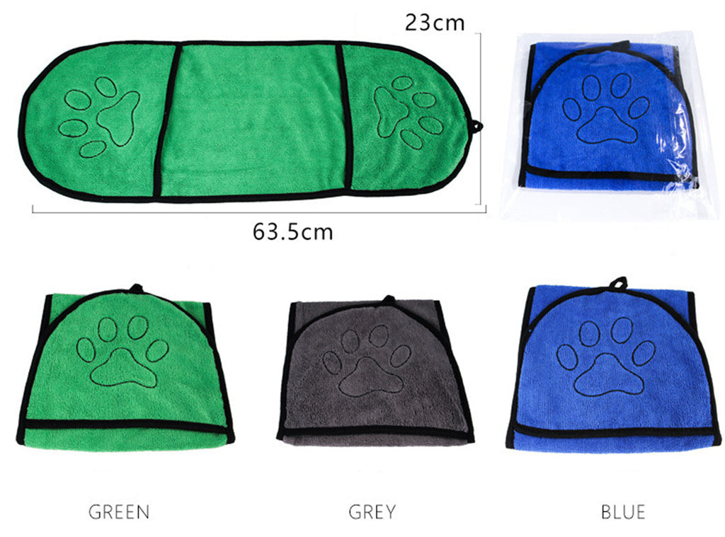 Absorbent Dog Bath Towel