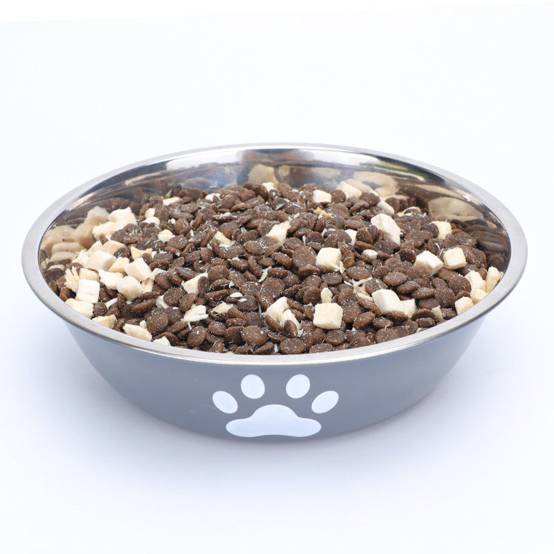 Stainless Steel Non-Slip Pet Bowl Dog Bowl